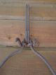 Primitive Hand Made Wrought Iron Cow Yoke Primitives photo 3