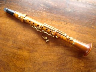 Viennese Sopranino G Clarinet Very Rare,  Pre Albert System. photo
