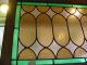 Stained Glass Window Extra Large Pastel Colors 51 X 21 Peach Teal Lavender 1900-1940 photo 2