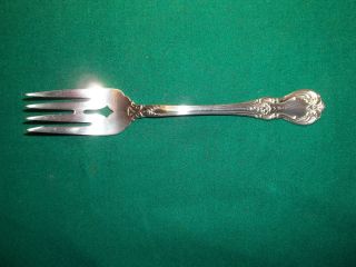 Towle Sterling Salad Fork Old Masters No Mono Post - 1940 photo
