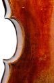 Gorgeous Antique 18th Century Saxon Violin - Wonderful Dark,  Rich,  Powerful Tone String photo 11