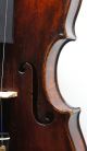 Gorgeous Antique 18th Century Saxon Violin - Wonderful Dark,  Rich,  Powerful Tone String photo 8