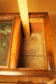 Antique Japanese Keyaki Tobacco Box / Tansu / Hibachi / Tabako - Bon Boxes photo 9
