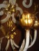 Iron Tole Italian Sconce Candle Gilt Ornate Italy Tag Present Chandeliers, Fixtures, Sconces photo 1