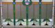 Antique Stained Glass Leaded (copper) Window Condition Cobalt Wow Pre-1900 photo 5