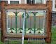 Antique Stained Glass Leaded (copper) Window Condition Cobalt Wow Pre-1900 photo 6