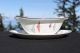 Mid - Century Mod Gravy Boat,  Tropica - Rc Japan 228,  White W/pink & Silver Fish Pin Cushions photo 1