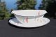 Mid - Century Mod Gravy Boat,  Tropica - Rc Japan 228,  White W/pink & Silver Fish Pin Cushions photo 6