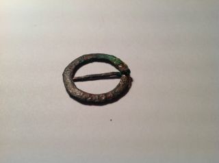 13th Century Buckle Brooch Metal Detector Find photo