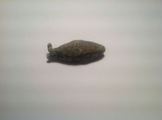 14 Th Century Medievil Fishing Weight Metal Detector Find photo