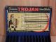 1950 Old Store Display Case Trojan Saw Blades Advertising Sign Full Of Blades Display Cases photo 4