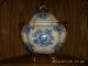 Antique Gorgeous Rare Asian Porcelain Footed Lidded Urn/cookie Jar Urns photo 1
