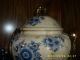 Antique Gorgeous Rare Asian Porcelain Footed Lidded Urn/cookie Jar Urns photo 7