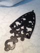 Antique Cast Iron Trivet Ornat With Hearts & Double Headed Peacock 8 1/4 Inches Trivets photo 2