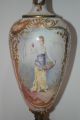 Antique Sevres Hand Painted Porcelain Lamp Lamps photo 1