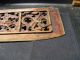 Old Chinese Carved Wood Opium Den Bed Panel Architectural Window Cabinet Door Other photo 7
