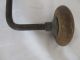 Old Primitive Hand Drill Wood Handle Wrought Iron Primitives photo 2