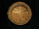Early Antique Hand Woven Brown Wicker Basket From Floyd Buckley Estate Primitives photo 5