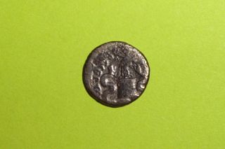 Ancient Roman Silver Coin Snakes Augustus Lifetime Of Jesus Christ Quinarius Old photo