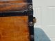 Small Size Antique Trunk Professional Restoration Very Old Other photo 2