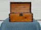 Small Size Antique Trunk Professional Restoration Very Old Other photo 3