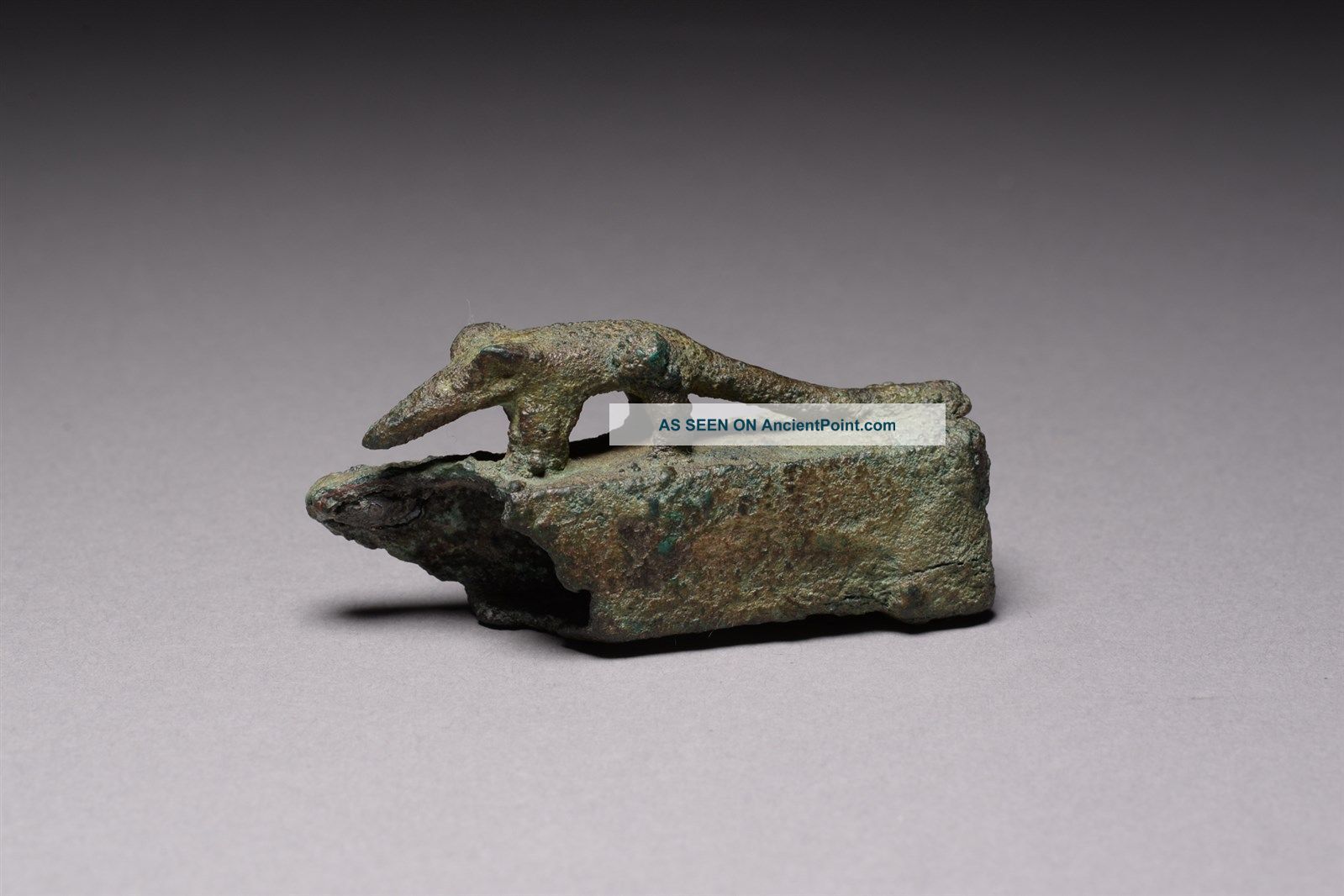 Ancient Egyptian Late Period Shrew Sarcophagus - 664 Bc Egyptian photo