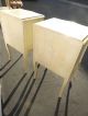 Vintage French Provincial Single Drawer Yellow Nightstands By Drexel Post-1950 photo 11