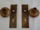 Antique Cast Bronze Brass Door Knob Set Mortise Lock Key 2 Sets Avail.  397 Door Knobs & Handles photo 5