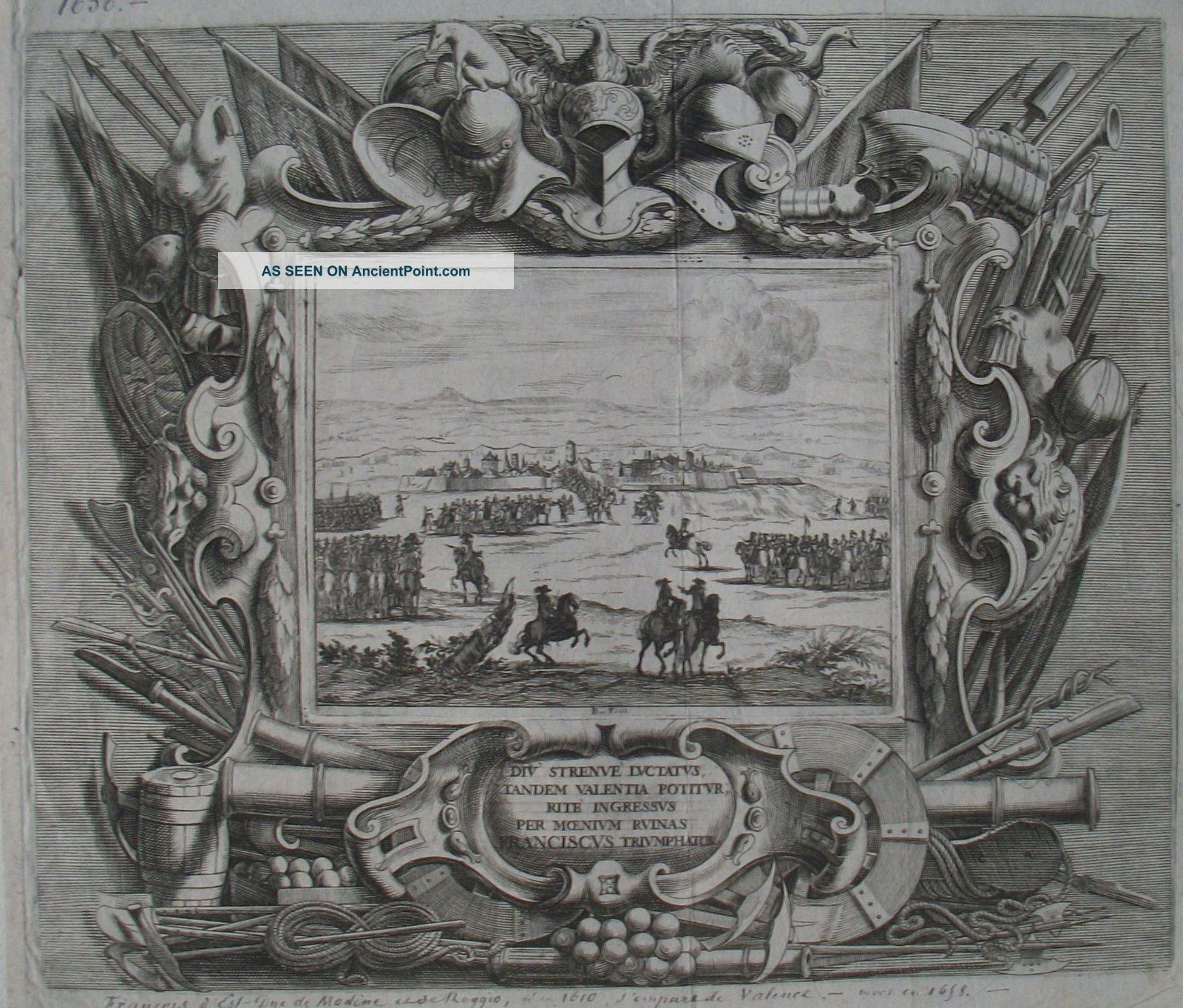 Fançois D ' Est Duc De Modène Et De Reggio - Bartholomé FÉnice - 1656 Near Eastern photo