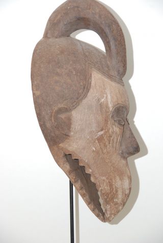 Nigeria: Old Tribal African Ibibio Mask. photo