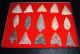 (15) Assorted Sahara Neolithic Points W/case Prehistoric African Arrowheads Neolithic & Paleolithic photo 1