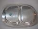 Wm.  A.  Rogers By Oneida Silversmiths Heavy Quality Divided Serving Tray W/handle Platters & Trays photo 3