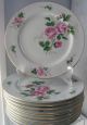 10 Vintage Dinner Plates Arkwright Princess Rose Japan - New Yourk 10 1/2 