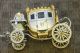 Sterling Silver And Gold Fisher Body Coach W/horses,  Nepoleon Rare Other photo 3
