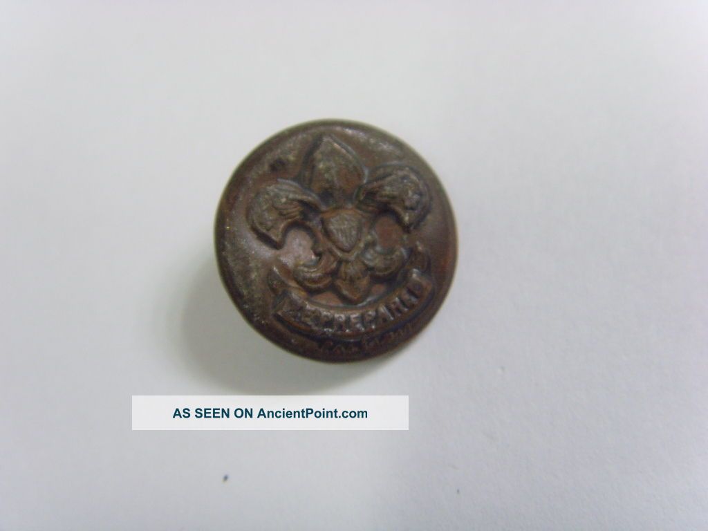 1910s Antique Metal Sweet Orr Boy Scouts Of America Button 47829 Buttons photo