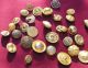 One Piece Brass Victorian Era Buttons Buttons photo 3