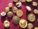 One Piece Brass Victorian Era Buttons Buttons photo 7