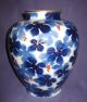 Great Antique Imari Fukagawa Japanese Porcelain Vase Hand Painted Circa 1910 Vases photo 1