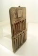 Vintage Tasco Metal Pocket Arithometer Calculator With Snap Case Math Cash Register, Adding Machines photo 5