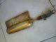 Antique French Solid Brass Silent Butler W/ Animal Handle Metalware photo 1