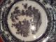 Antique Fw&c Corcan Black Transferware Plate 1800 ' S Plates & Chargers photo 1