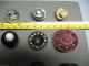 Antique Buttons (39) Count Mixed Materials Buttons photo 2