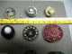 Antique Buttons (39) Count Mixed Materials Buttons photo 2