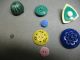 Antique Buttons (39) Count Mixed Materials Buttons photo 3