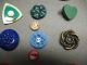 Antique Buttons (39) Count Mixed Materials Buttons photo 4
