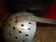 Primitive 8 ' Cast Iron Wood Stove Pot & Hearth Slotted Ladle Skimmer Primitives photo 5