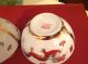 Antique Chinese Porcelain Bowls Decorative With Dragon/phoenixes W/gold Accent Bowls photo 9