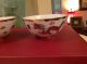 Antique Chinese Porcelain Bowls Decorative With Dragon/phoenixes W/gold Accent Bowls photo 2