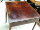 Period New England 1800 Mahogany Sheraton Work Table - Old Surface - Pre-1800 photo 2