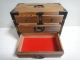 Japanese Small Tansu Drawer Chest Hikidashi Traditional Wooden Pattern Boxes photo 5